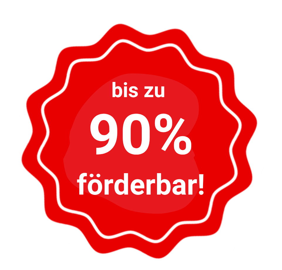 bis 90 % förderbar